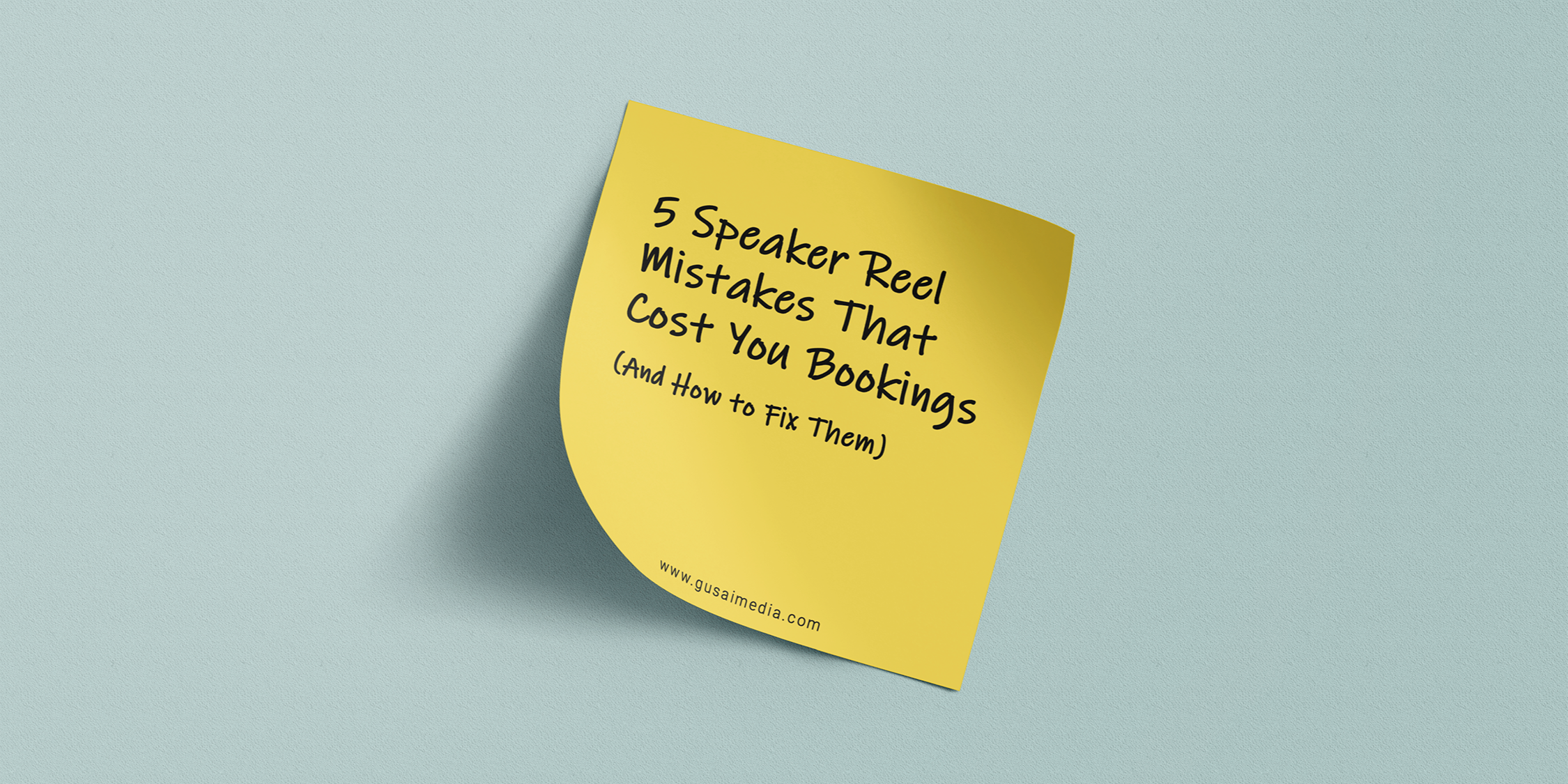 5 Speaker Reel Mistakes That Cost You Bookings
